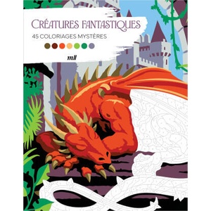 Créatures fantastiques - 45 coloriages mystères | Perez (ISBN: 9782383558347)