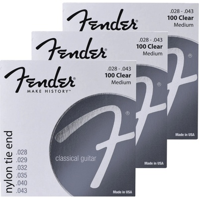 Fender 100 Classical 3 Pack