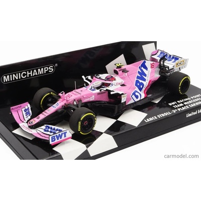 Minichamps Mercedes bwt F1 Rp20 Sportpesa Racing Point N 18 růžová 1:43