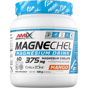 Amix Nutrition MagneChel Powder - Magnesium Bisglycinate Chelate [420 грама] Манго