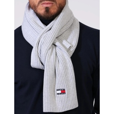 Tommy Jeans pánská šála šedá