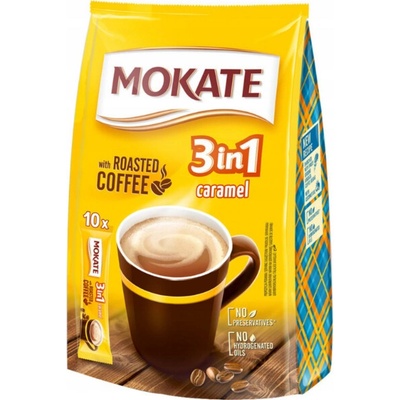 Mokate Coffee Caramel 3v1 10 x 17 g