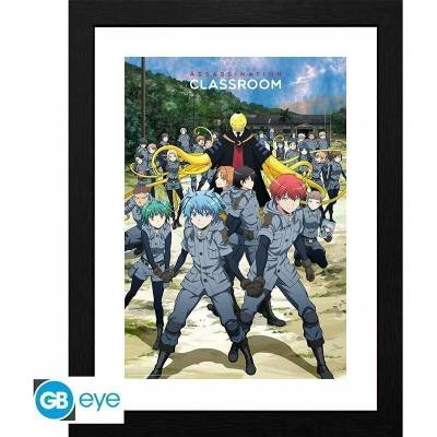Assassination Classroom Zarámovaný plakát - 3-E Class