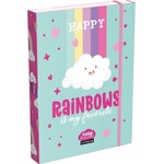 ICO Кутия за тетрадки, A5, LIZZYSULI, "Lollipop Rainbow" 7470217001 (7470217001)