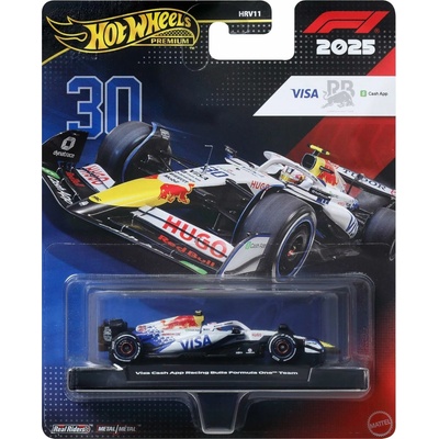 Mattel Hot Wheels Premium Formula1 2025 HRV11, Visa Cash App RB Formula 1 Team (#30)