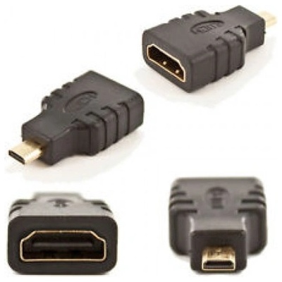 DeTech Преходник DeTech, от HDMI(ж) към Micro HDMI(м), черен (d17120)