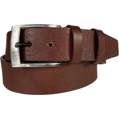 Penny Belts Kožený opasek I3-R43 hnědý