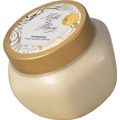 Oriflame Vyživujúci krém na ruky a telo Milk & Honey Gold 250 ml
