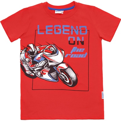 Winkiki Kids Wear Chlapecké tričko Legend - červená