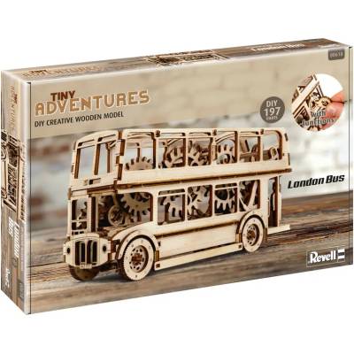 Revell 3D Пъзел Revell от 197 части - Лондонски бус (00618)