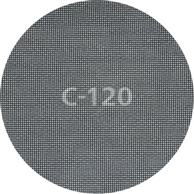 Wolfcraft Brúsna mriežka, ø 225 mm, karbid kremíka, veľkosť zrna: jemné, zrnitosť: 120, 5 ks 2287000