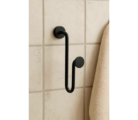 Hübsch Swing Hook černý
