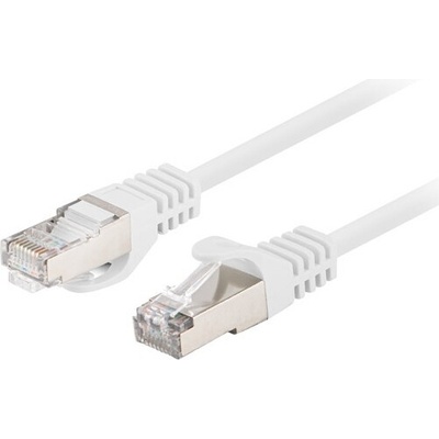Lanberg Кабел Lanberg patch cord CAT. 6 FTP 0.25m fluke passed (10-pack), white (PCF6-20CC-0025-W)