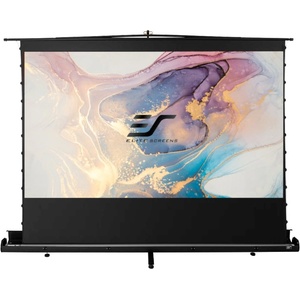 Elite Screens Преносим екран за проектор с опъване Pull Up, 250 x 141 cm, EliteScreens ezCinema FT113UH-CLR5-B30, формат 16: 9, UST проекция (FT113UH-CLR5-B30) Прожекционни екрани