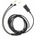 Tellur Кабел Tellur TLL416003, от QD към 2x 3.5mm жак(м), 2.2m, черен (TLL416003)