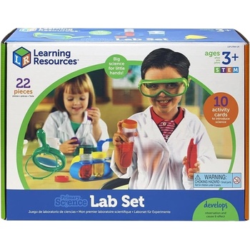 Learning Resources Научен комплект Learning Resources - Лаборатория по химия, 22 части (LSP2784-UK)
