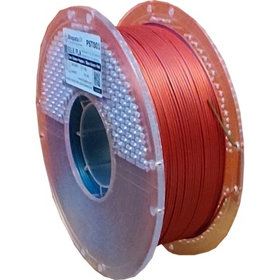 Pla silk Трицветен филамент 1.75мм 1кг Син+Зелен+Червен pro (pst001)