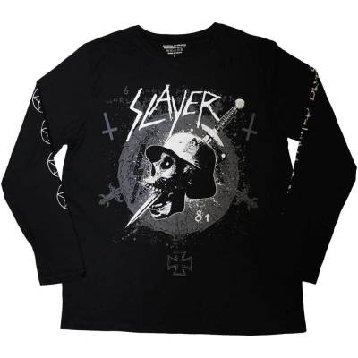 Slayer Dagger Skull (Sleeve Print) Black L Риза (SLAYLST27MB03)