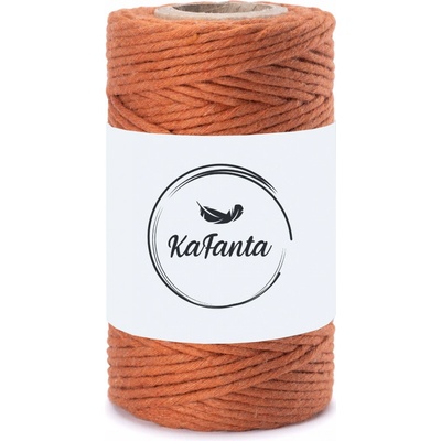 Macrame priadza KaFanta PREMIUM 2mm/50m - cinnamon