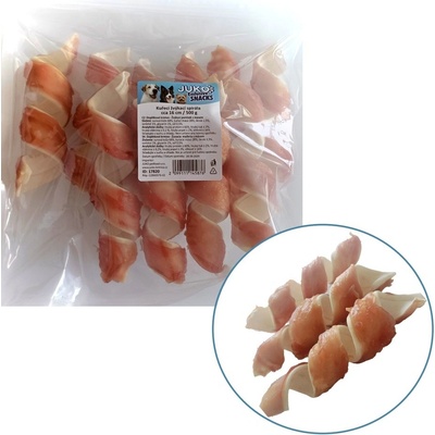 JUKO Žvýkací spirála kuřecí Snacks 16 cm 500 g