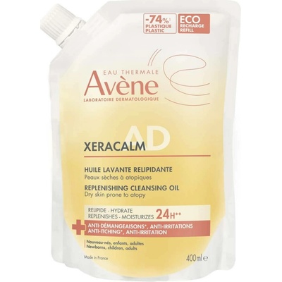 Avene XeraCalm A.D Relipidační mycí olej náhradní náplň 400 ml