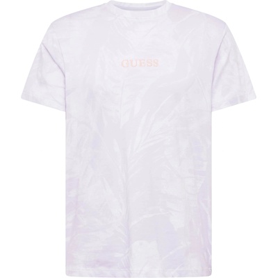 GUESS Тениска лилав, бяло, размер xxl