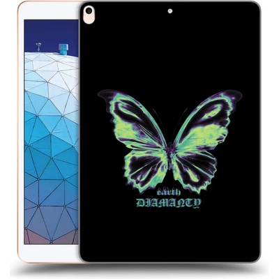 Picasee silikónový obal Apple iPad Air 10.5 2019 3.gen Diamanty Blue prehľadný