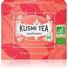 Kusmi Tea Sypaný Bio organický bylinný čaj AquaSummer 20 vrecúšok