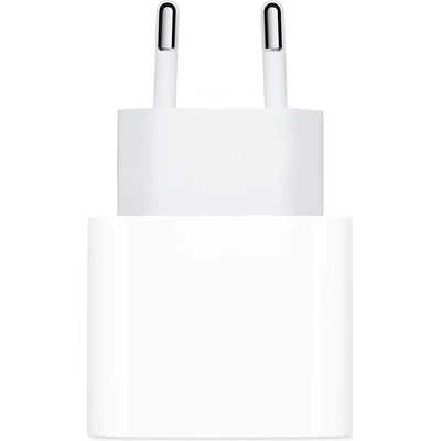 Apple 18W USB-C Power Adapter - оригинално захранване за iPhone, iPad и устройства с USB-C порт (bulk)