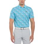 Original Penguin Golf Блуза с яка Original Penguin Golf Men's Short-Sleeve Performance Polo Shirt - Blue Atoll