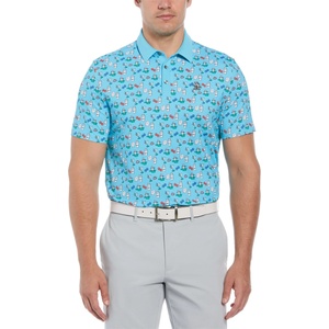 Original Penguin Golf Блуза с яка Original Penguin Golf Men's Short-Sleeve Performance Polo Shirt - Blue Atoll