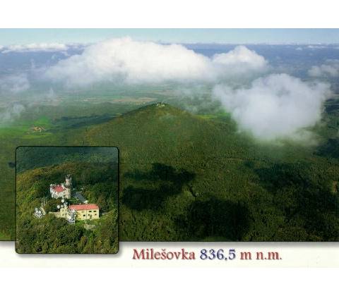 Pohlednice Milešovka 2