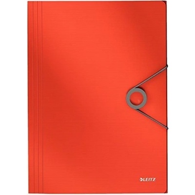 Leitz Папка PP с ластик Leitz Solid Червен (1303299-07-45631020)