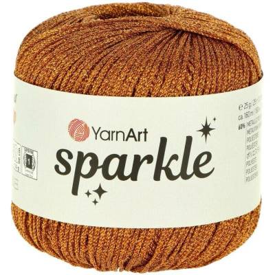 YarnArt Sparkle 1312 oranžová zlatá