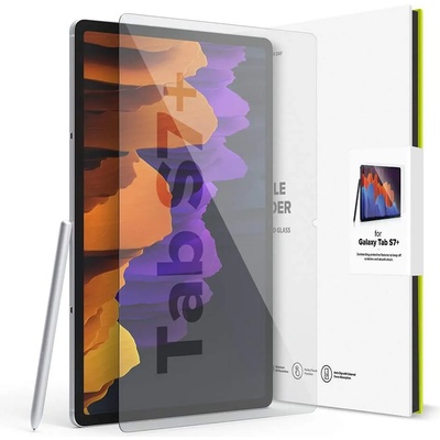 Ringke Invisible Defender ID Glass Tempered Glass 2.5D - калено стъклено защитно покритие за дисплея на Samsung Galaxy Tab S7 Plus (прозрачен)