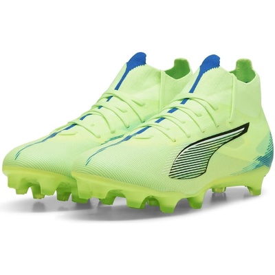PUMA Дамски футболни бутонки Puma Ultra 5 Match Womens Firm Ground Football Boots - Green/Wht/Blue