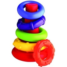 Playgro plastové navlékacie krúžky