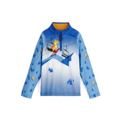 Spyder International 1/2 Zip JR Cobalt T-Rex