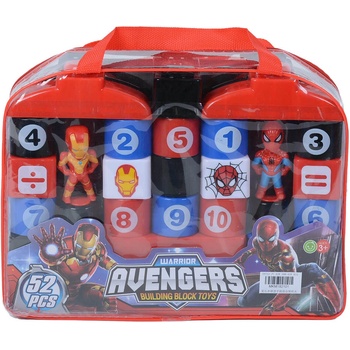 Armtoys ДЕТСКИ КОНСТРУКТОР СУПЕРГЕРОИ 52 ЧАСТИ