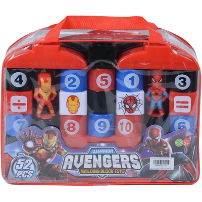 Armtoys ДЕТСКИ КОНСТРУКТОР СУПЕРГЕРОИ 52 ЧАСТИ