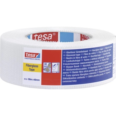 tesa 60101 páska se skelným vláknem 90 m x 48 mm bílá