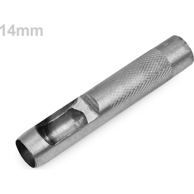 Výsečník / děrovač na látky Ø14;17;18;19;20;22 mm nikl 1 ks