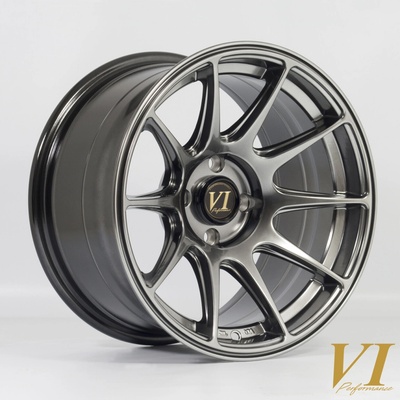 6-PERFORMANCE BDR 8,25x15 4x100 ET0 Hblack