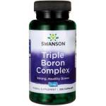 Swanson Triple Boron Complex, 3 mg, 250 капсули, Swanson (SW599)