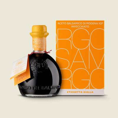 Il Borgo Balsamico Balzamikový ocet z Modeny PDO žlutá etiketa 250ml