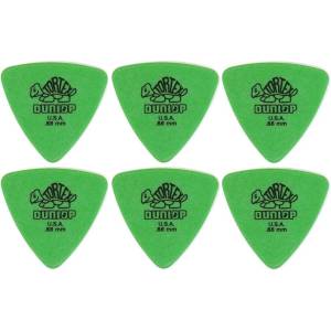 Dunlop 431R 0.88 Tortex Triangle 6 Перце за китара (<![CDATA[431R88-6PACK-SET]]>)