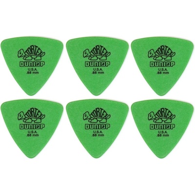 Dunlop 431R 0.88 Tortex Triangle 6 Перце за китара (431R88-6PACK-SET)