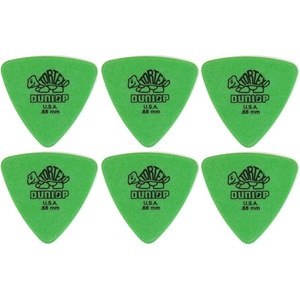Dunlop 431R 0.88 Tortex Triangle 6 Перце за китара (431R88-6PACK-SET)