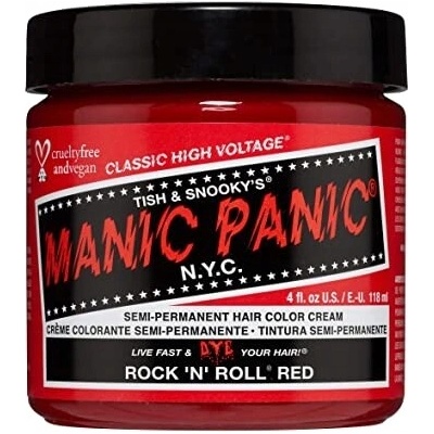 Manic Panic Rock n Roll Red semi-permanentní barva na vlasy 118 ml