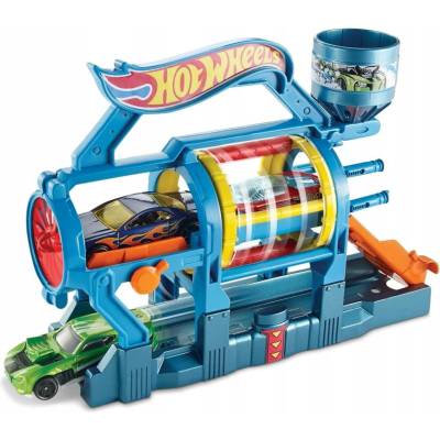 Mattel Hot Wheels City Blaze s myčkou